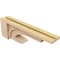 Ekena Millwork 4"W x 24"D x 8"H Thin Alma Rough Cedar Woodgrain TimberThane Corbel, Primed Tan CORUR04X24X08ALMRCPR - alternate 2